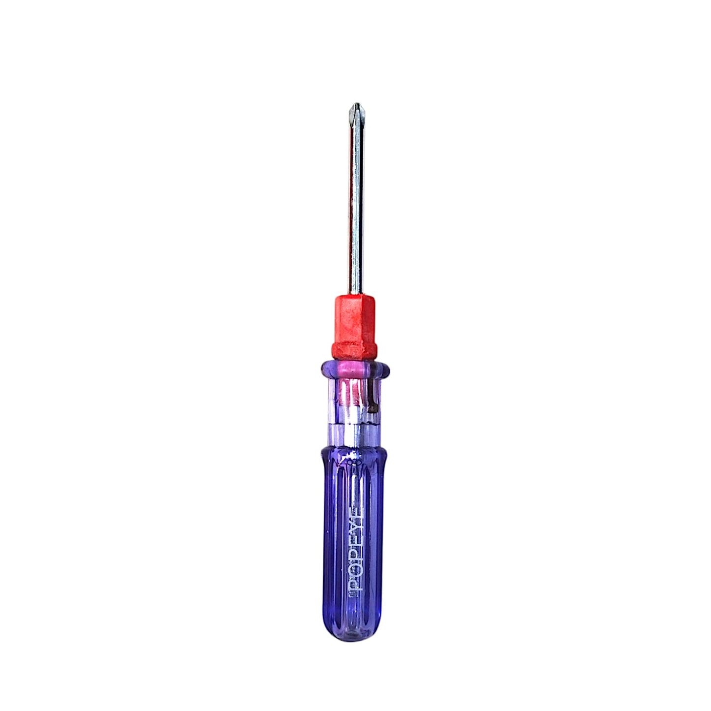 4 IN / POPEYE Obeng Screwdriver Two Way Bolak Balik Plus Minus 2 In 1 Gagang Fiber