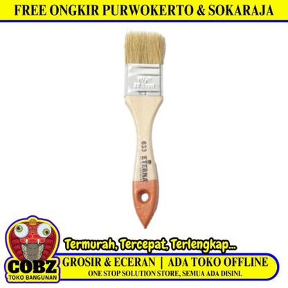 11/2 IN / ETERNA 633 Kuas Cat Tembok Kayu Besi Air Acyrlic Paint Brush