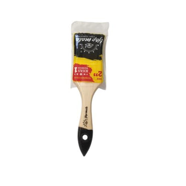 2 IN / TJAP MATA Kuas Cat Kayu Besi Air Acyrlic Paint Brush