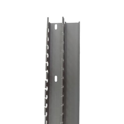 33 MM x 33 MM x 1700 MM / NISO Kabel Dak Ducting Trunking Protector Abu-Abu Batang