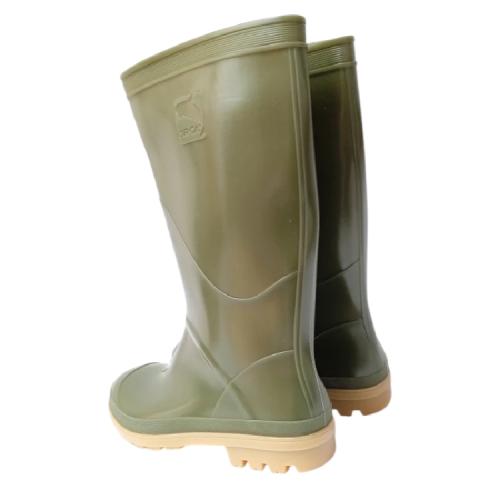 NO 42 / AP ORCA Sepatu Boot Kebun Pabrik Proyek Safety Karet Hijau Set