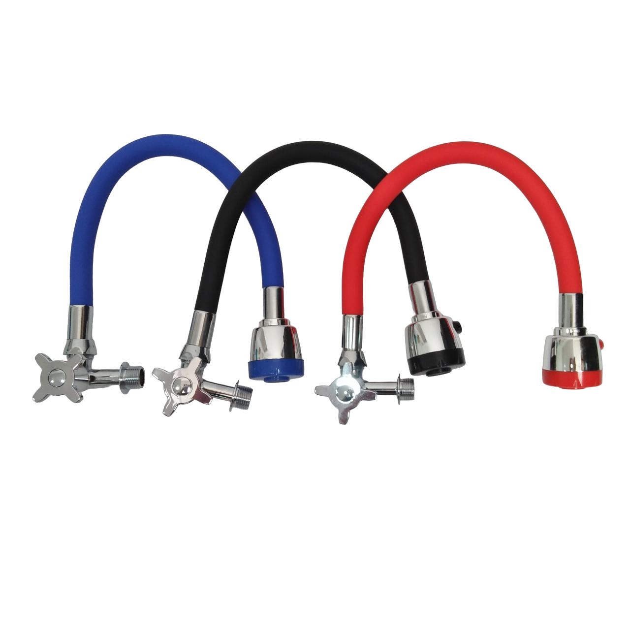 1/2 IN / ISCO Kran Angsa Fleksibel Sink BCP Tembok Stainless