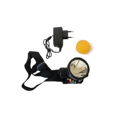7 WATT / LUBY L-2871 Senter Kepala Lampu LED Headlamp Jauh Dekat Charge