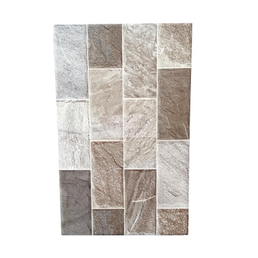 25 CM x 40 CM / UNO CAPRI Keramik Lantai Kamar Mandi Matte Grey Dus