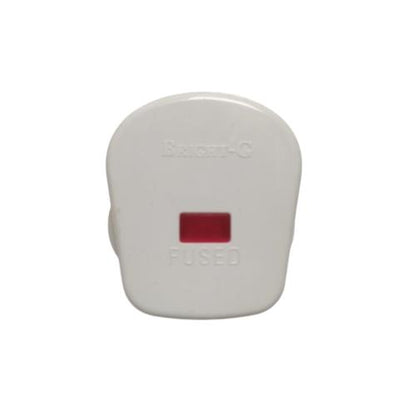 BRIGHT - G Steker Universal Colokan Stop Kontak Daya AC Putih