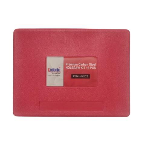 19.5 CM x 15 CM x 4 CM / KODENKI Tool Organizer Box Hole Saw Kayu