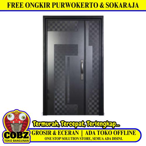 10 CM x 130 CM x 240 CM / FORTRESS DYS 130.01 MOM & SON Pintu Kamar Mandi Baja Set