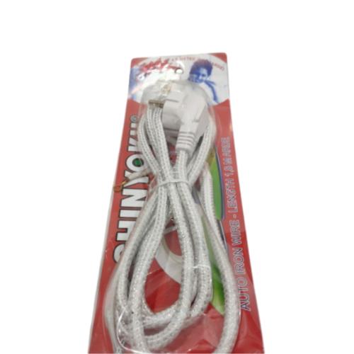 180 CM / SHINYOKU Kabel Jek Setrika Gosokan 3 Kabel