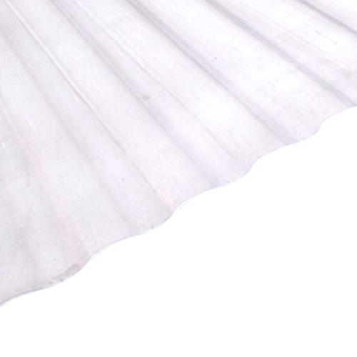 0.75 MM X 80 CM X 180 CM / LASERPLAST Seng Gelombang UV Transparan Lembar