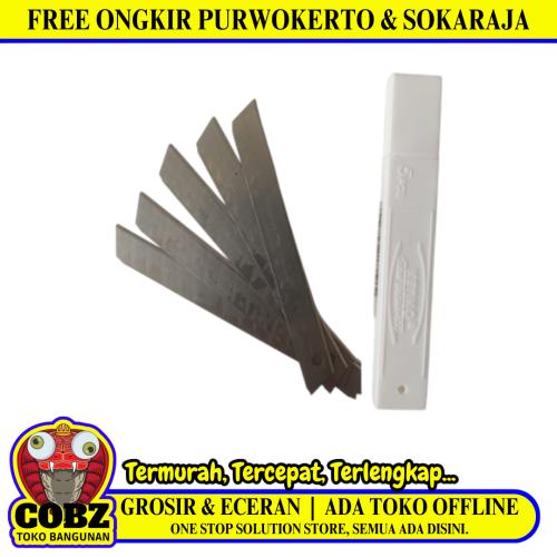A - 100 / KENKO Refill Isi Mata Pisau Cutter Kecil Set