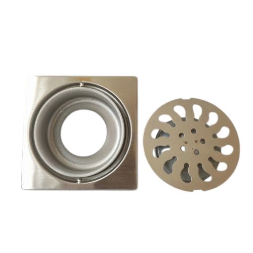 4 INCH / MAJESTY Saringan Got Leher Pendek Floor Drain Stainless