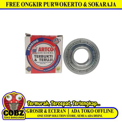 ARTCO Laher Roda Bearing Gerobak Sorong Angkong Kereta Pasir Cor