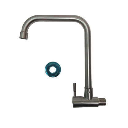 1/2 IN / COBZ CBABH01 Kran Angsa Sink Bak Cuci Piring Tembok Stainless