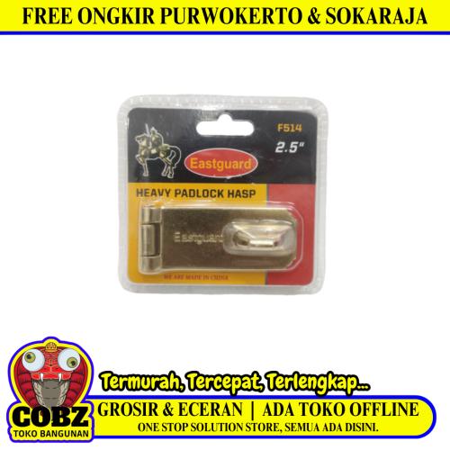 2 1/2 IN / EASTGUARD F514 Overpal Tempat Gembok Cantel Kunci Pintu