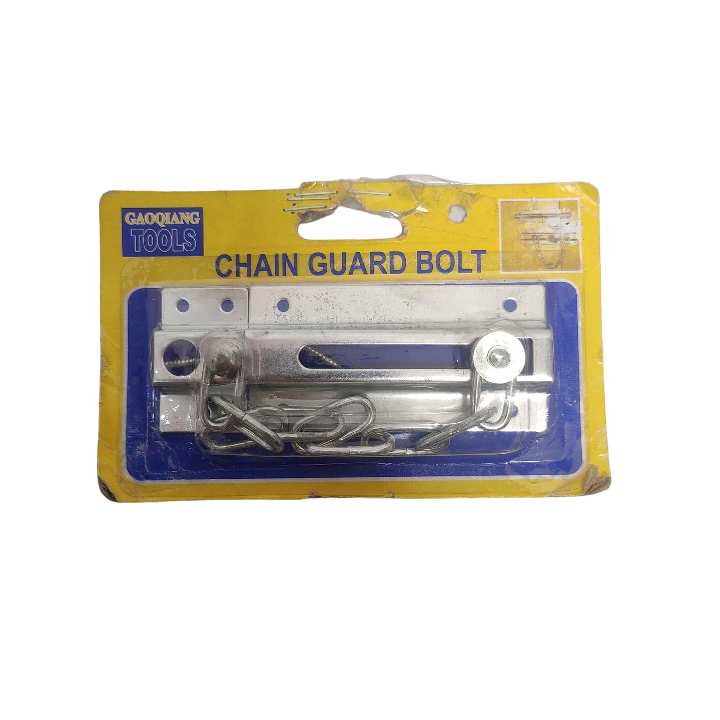 GAOQIANG Grendel Rantai Slot Kunci Pengaman Pintu Door Chain Stainless