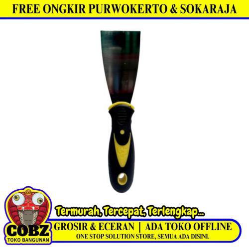 2 IN / CAB Sekrap Kape Scrapper Cat Perata Acian Gagang Bahan