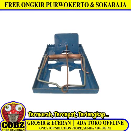 TM Jepretan Jepit Jebakan Senteg Jerat Perangkap Tikus Besi