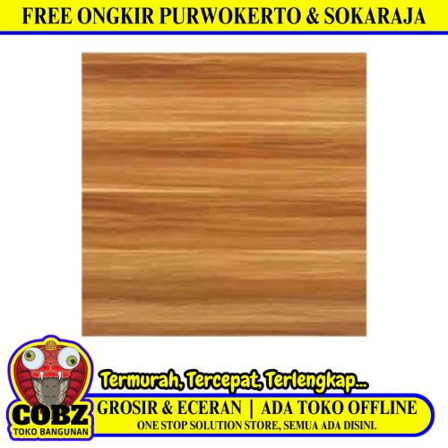 60 CM x 60 CM / SERENITY OAKWOOD Granit Lantai Rumah Glossy Dus