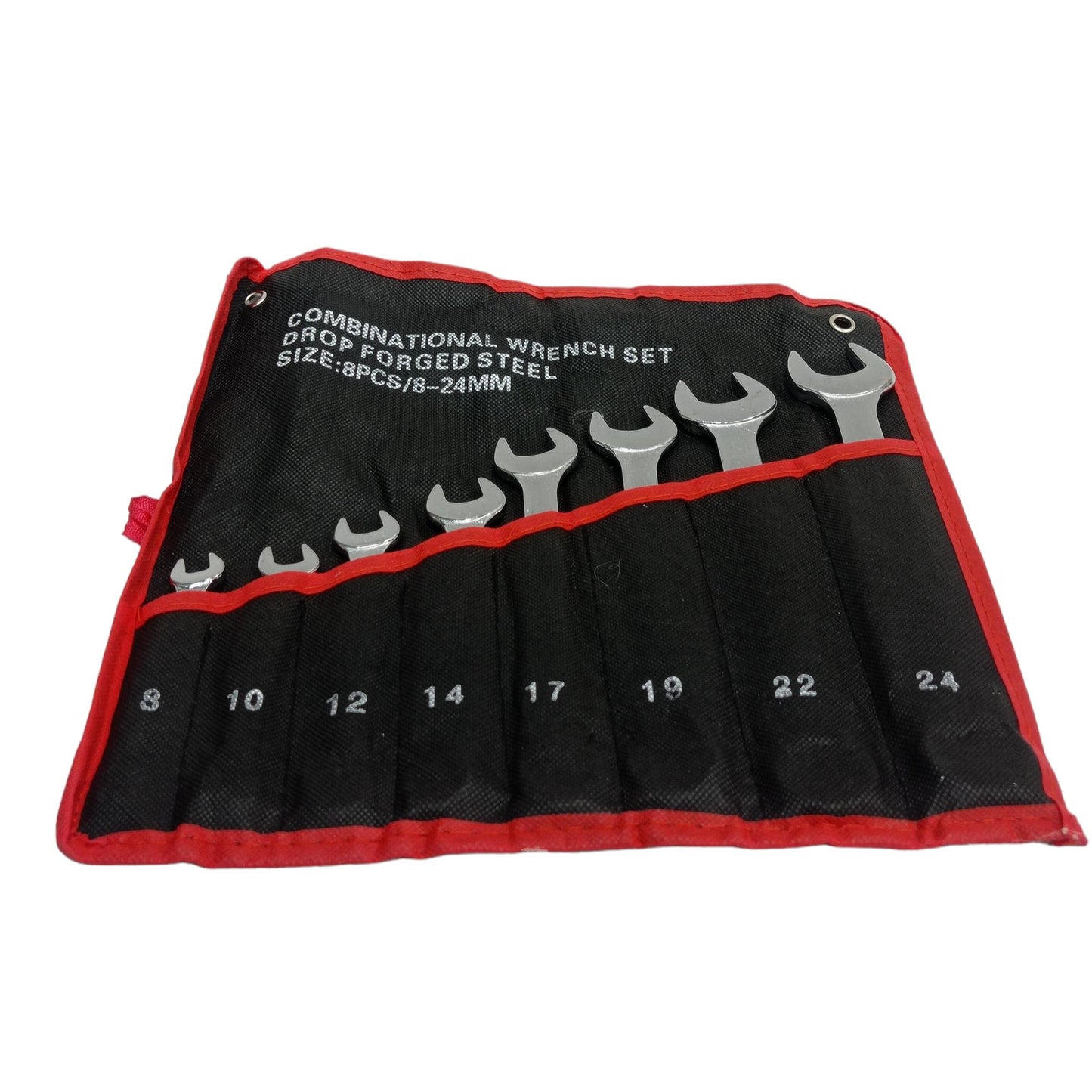 8 MM - 24 MM / SUPERMAN Kunci Ring Pas Kombinasi Combination 8 Pcs Set