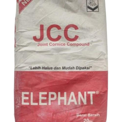 20 KG / ELEPHANT Cornice Adhesive Compound Kompon Gypsum Sak