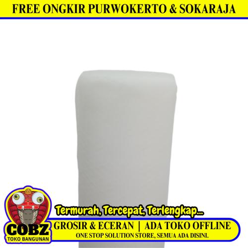 3 MM x 3 MM x 120 CM x 25 M / ASTINO Strimin Nyamuk Parabola PVC Putih Roll