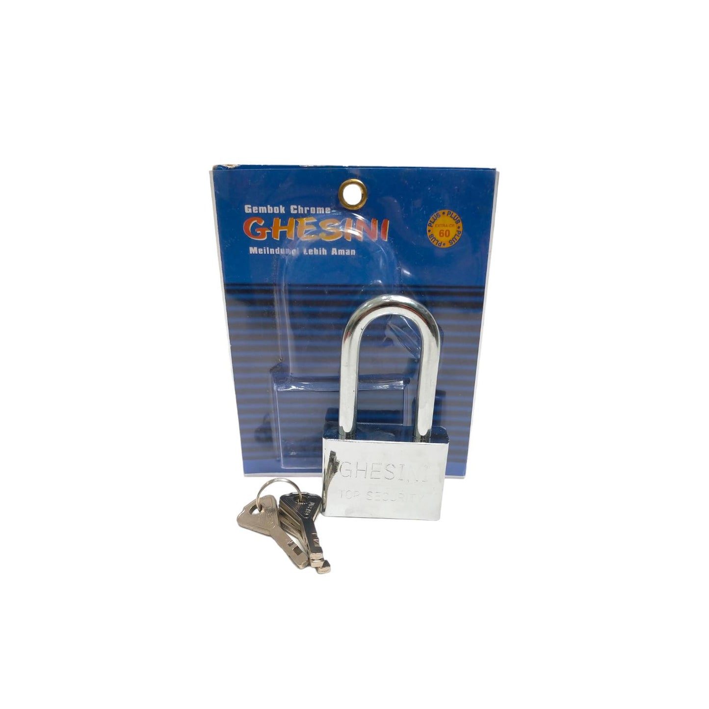 60 MM / GHESINI Gembok Pintu Pagar Padlock Anti Maling Leher Panjang