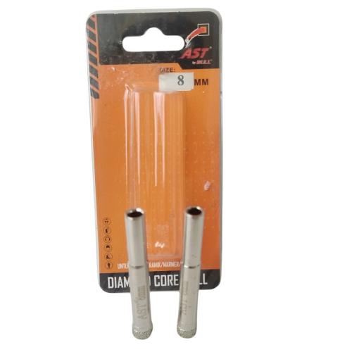 8 MM / BULL AST Mata Coring Diamond Core Pelubang Keramik Granit Kaca