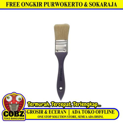 1 1/2 IN / HOME CARE SYNTHETIC Kuas Cat Tembok Kayu Besi Air Acyrlic Paint Brush