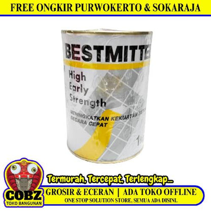 1 KG / BESTMITTEL Obat Cor Penguat Pengeras Beton Tembok Usia Muda Kaleng