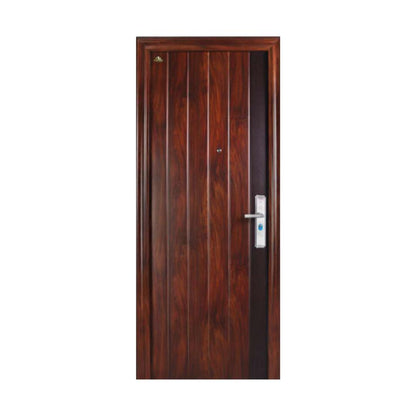 5 CM x 90 CM x 220 CM / FORTRESS PRIME 90.02 SINGLE DOOR Pintu Baja Coklat Set