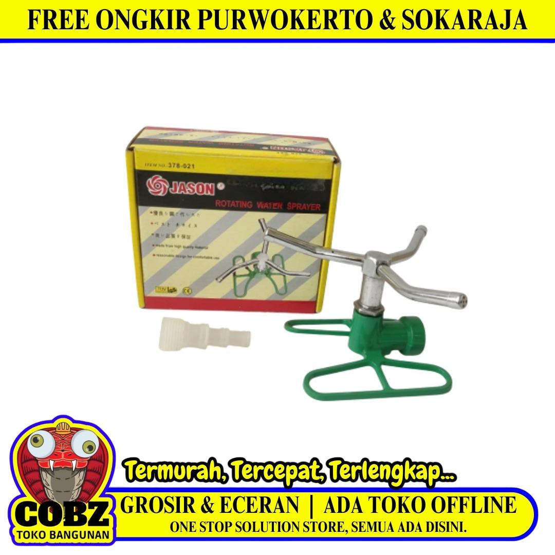 3 CABANG / JASON Rotating Water Sprinkler Penyiram Air Taman Set