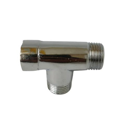 1/2 IN / TM Nepel Tee Drat Luar Dalam Kran Kloset Stainless