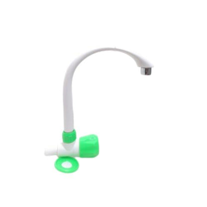 1/2 IN / FTA Kran Angsa Sink Bak Cuci Piring Tembok Plastik PVC Tosca