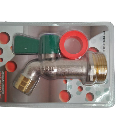 3/4 IN / BRACHIO Kran Air Tembok Taman Bola Ball Valve Stainless