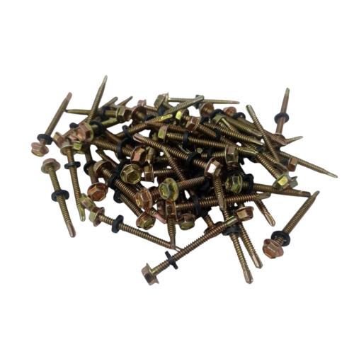 #4.6 x 50 MM / VPR Roofing Baut Sekrup Atap Baja Ringan Kuning Dus