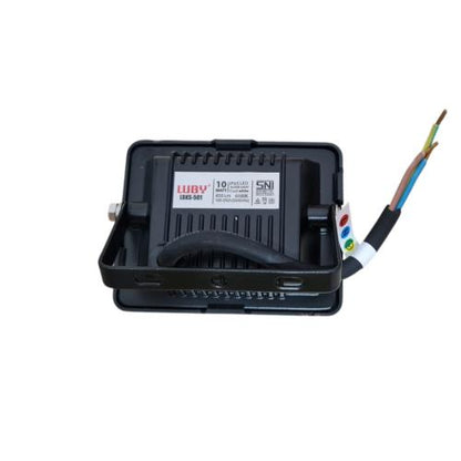 10 WATT / LUBY Lampu Kap Sorot Tembak Jalan Flood Light Warm White