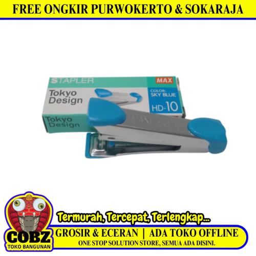 MAX HD-10 Stapler Staples Hekter Jepretan Kecil