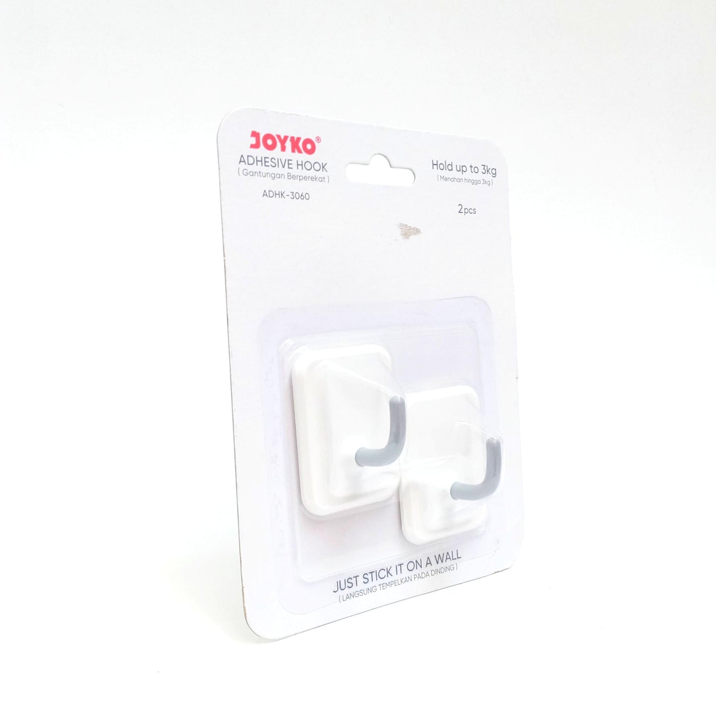 JOYKO ADHK-3060 Kapstok Cantel Gantungan Baju Dinding Mini PVC Set