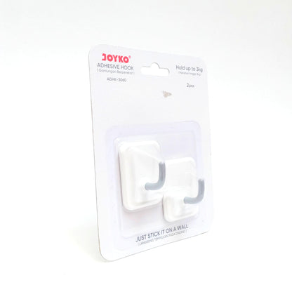 JOYKO ADHK-3060 Kapstok Cantel Gantungan Baju Dinding Mini PVC Set