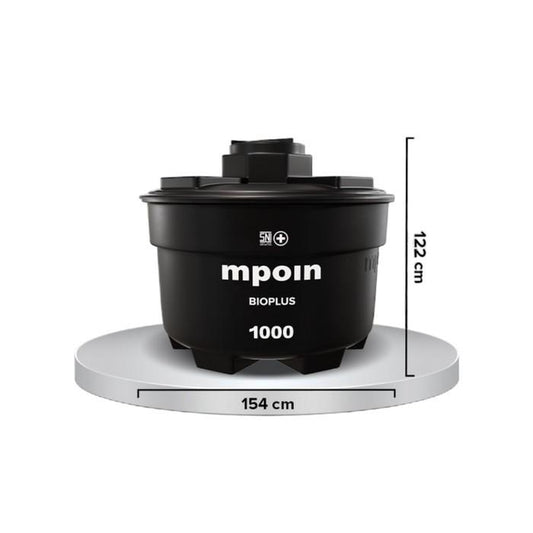 1000 L / M POIN + BIO PLUS B 1000 Septic Tank Sepiteng Tangki PVC Sand Granite Set