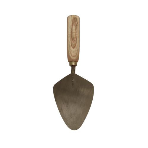 6 IN / GALUR ASLI Cetok Sendok Semen Acian Trowel Oval Gagang Kayu