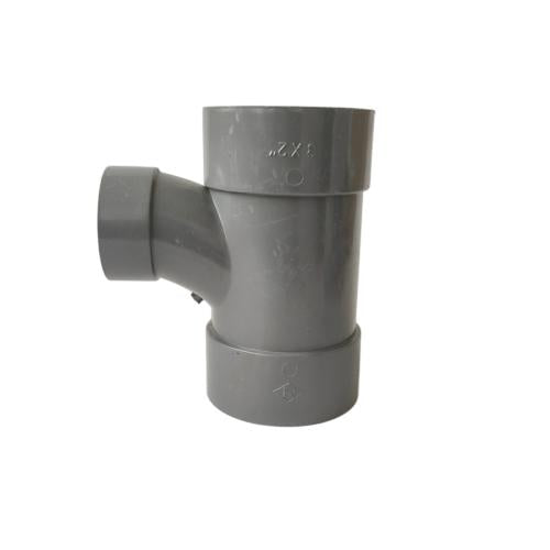 3 IN x 2 IN / RUCIKA D - LT Tee Large Radius Sambungan Fitting Pipa PVC