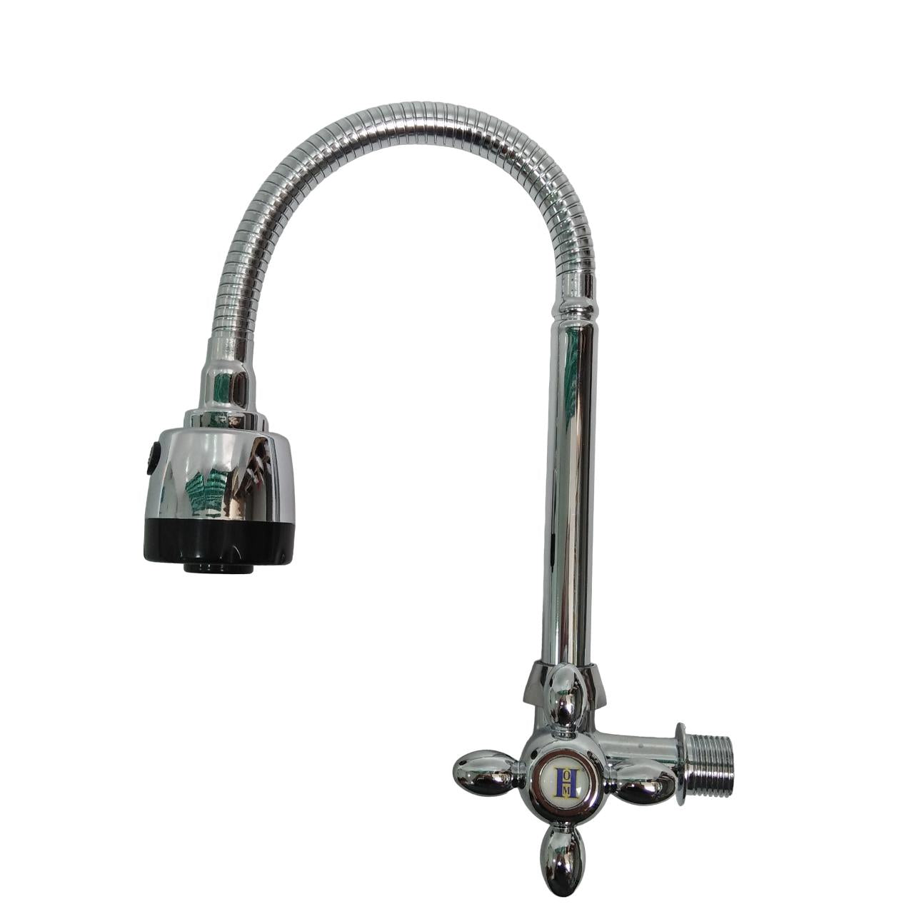 1/2 IN / HOM HBABI02 Kran Angsa Fleksibel Sink BCP Tembok Stainless