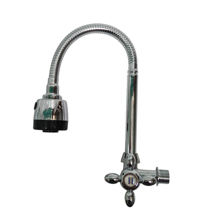 1/2 IN / HOM HBABI02 Kran Angsa Fleksibel Sink BCP Tembok Stainless