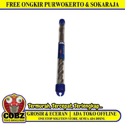 16 MM x 210 MM / SOLID Mata Bor Bobok Beton Tembok Dinding SDS