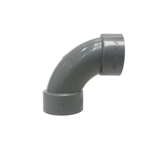 1 1/4 IN / RUCIKA D-LL Elbow Knee Keni Large Radius Fitting Pipa PVC