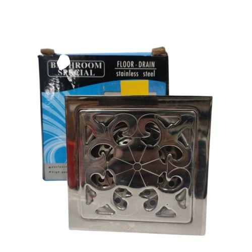 4 IN / HSJ MDL SS 90BB Saringan Got Leher Panjang Floor Drain Stainless