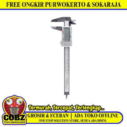 150 MM / NM Penggaris Sigmat Zigmat l Alat Ukur Ketebalan Digital