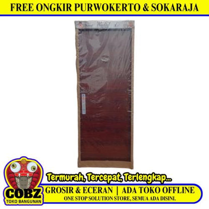 8 CM x 80 CM x 210 CM / WADJA MAXISTEEL HORIZON 05 Pintu Galvalum Kanan Set