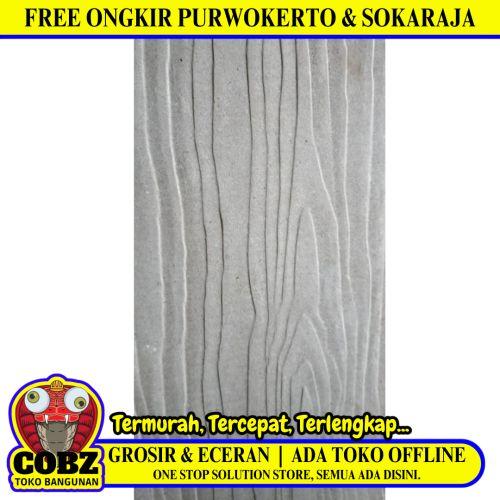 9 MM X 30 CM X 400 CM / NM Woodplank Timber Lisplang GRC Motif Lembar